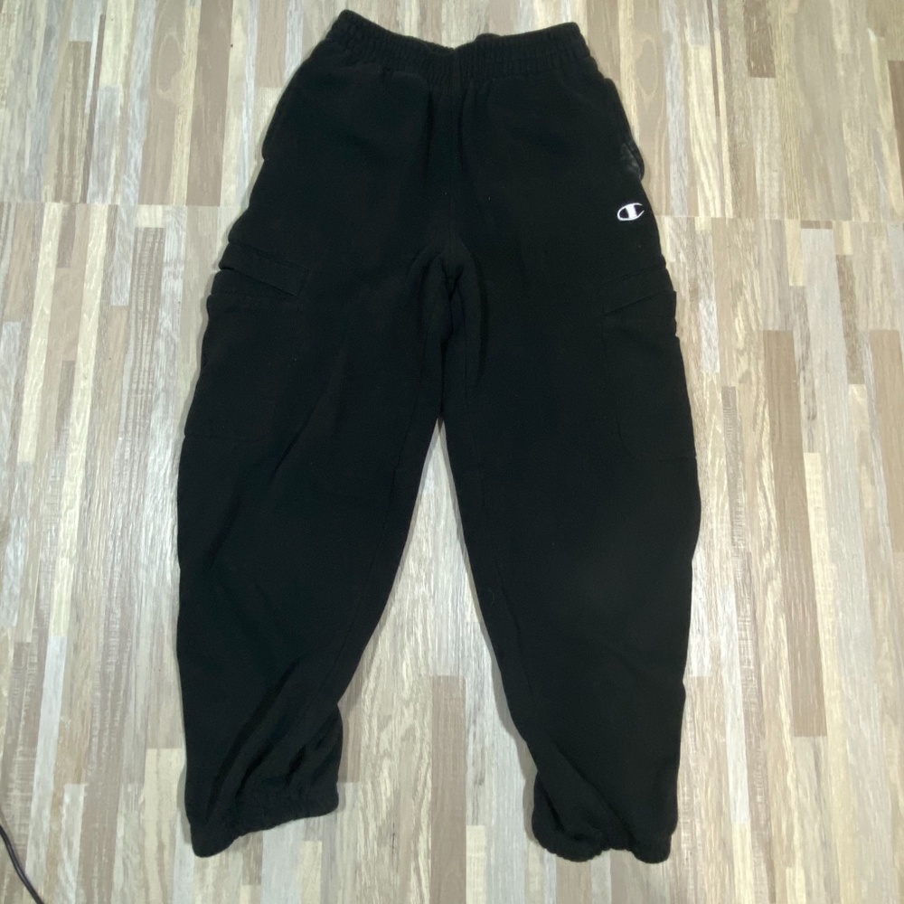 Champion Boys Black Joggers Size SMALL